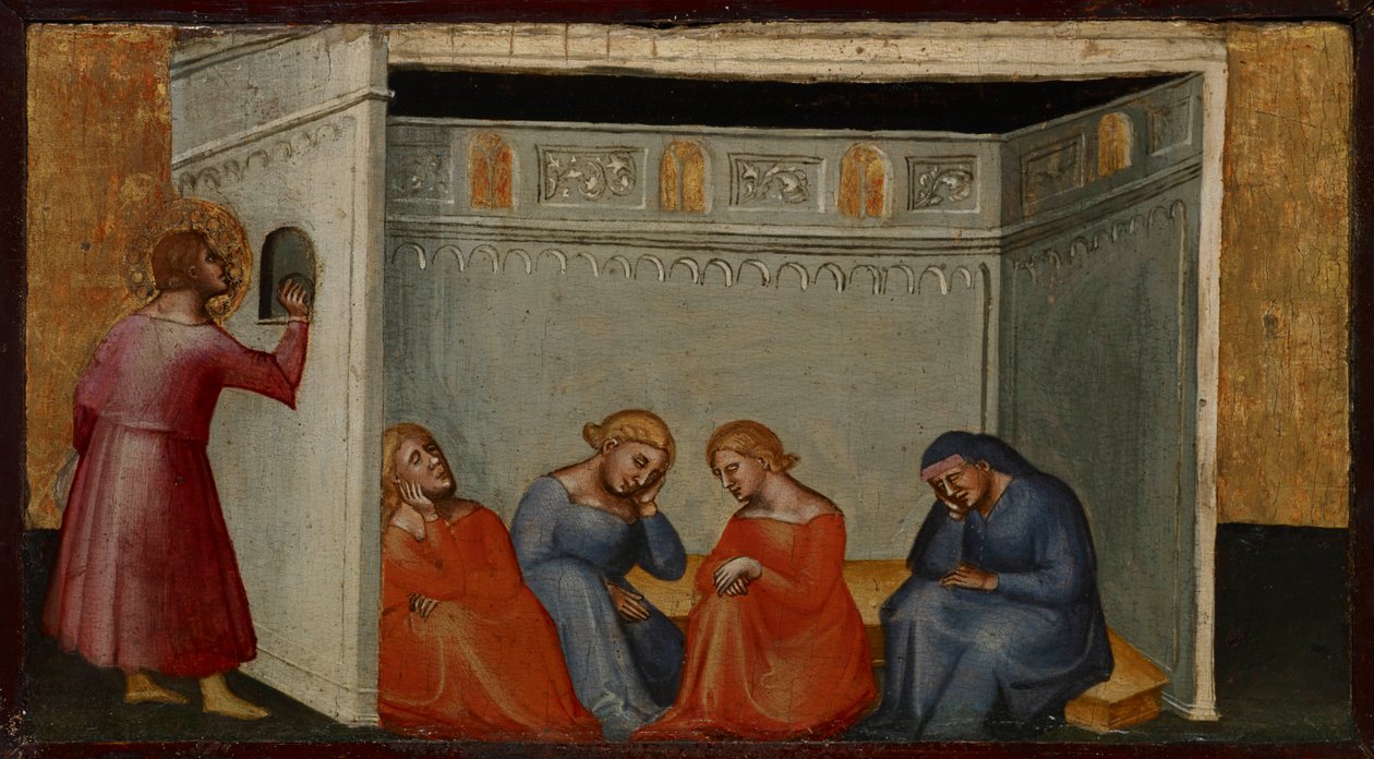 Scena dalla leggenda di San Nicola da Bicci di Lorenzo