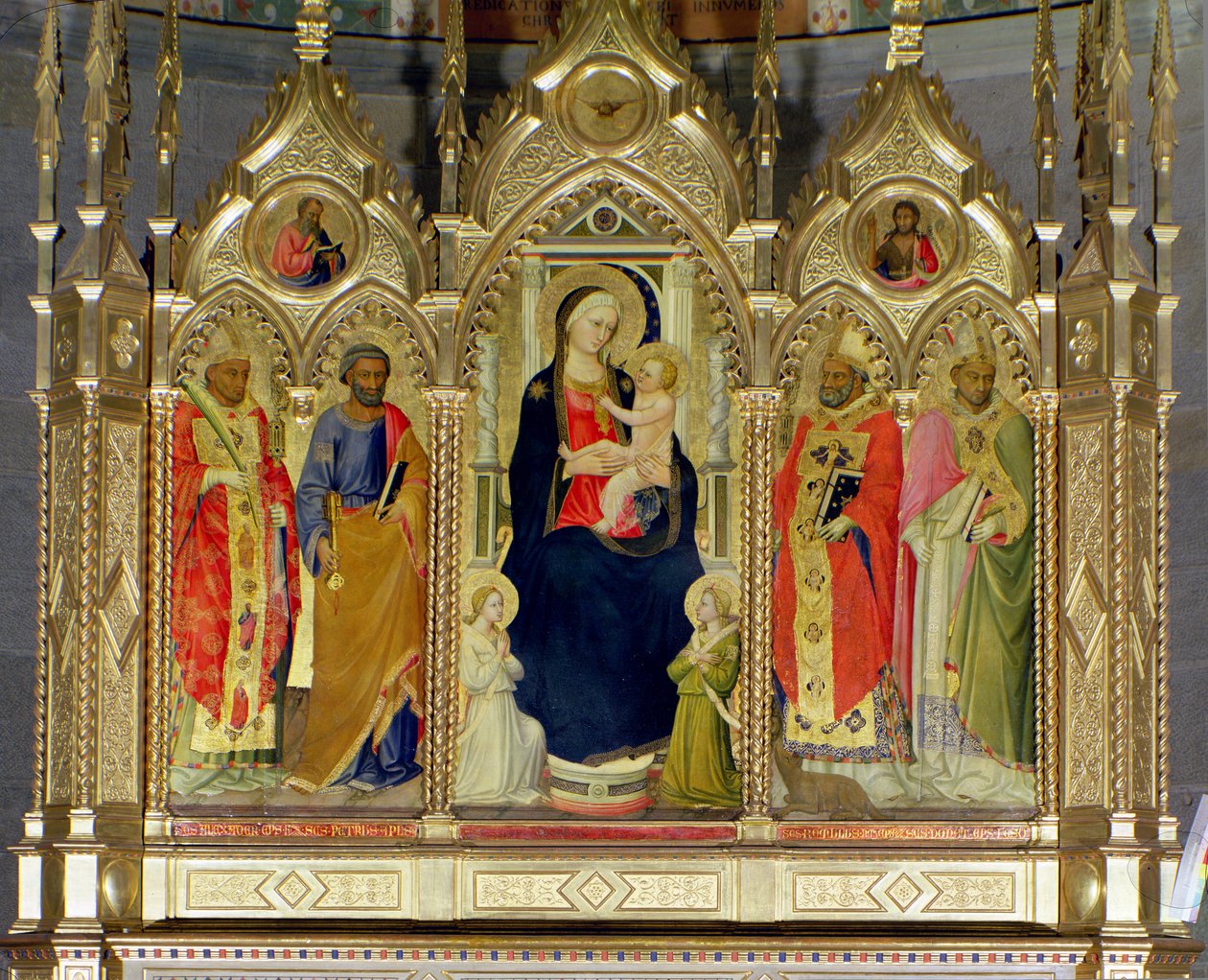 Madonna col Bambino e Santi da Bicci di Lorenzo