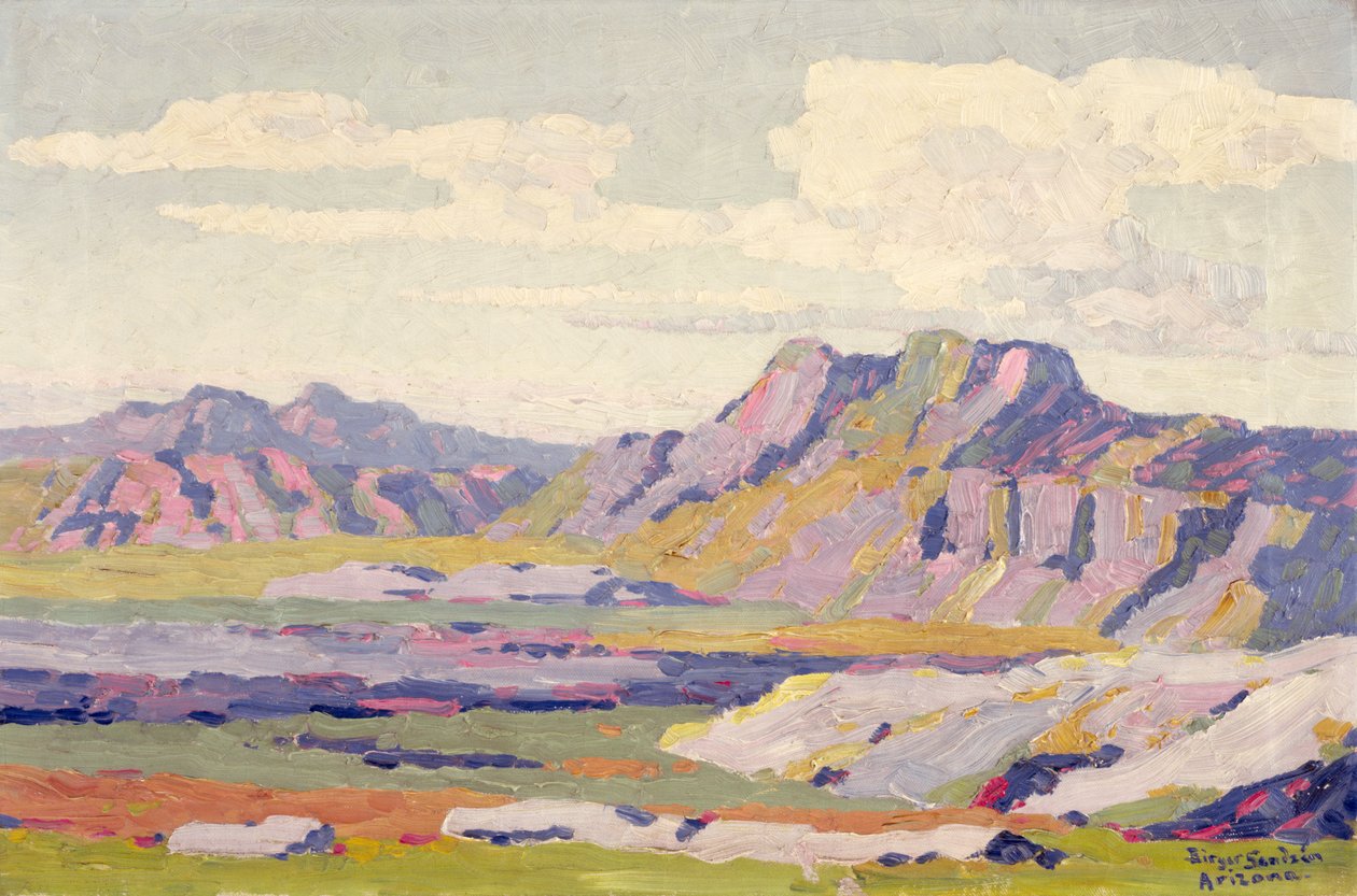 Nel Deserto Dipinto, Arizona da Birger Sandzen