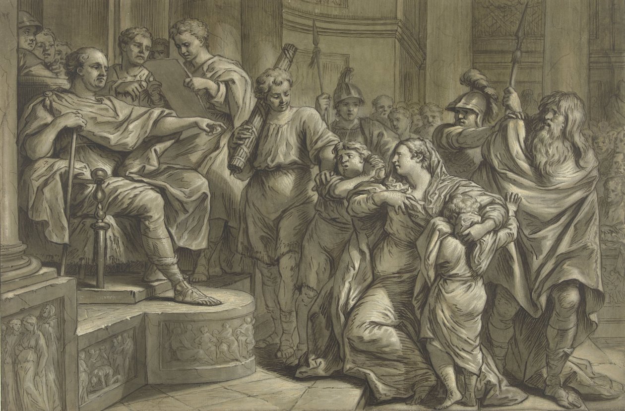Eponina chiede clemenza a Vespasiano per Sabino da Blaise Nicolas Lesueur