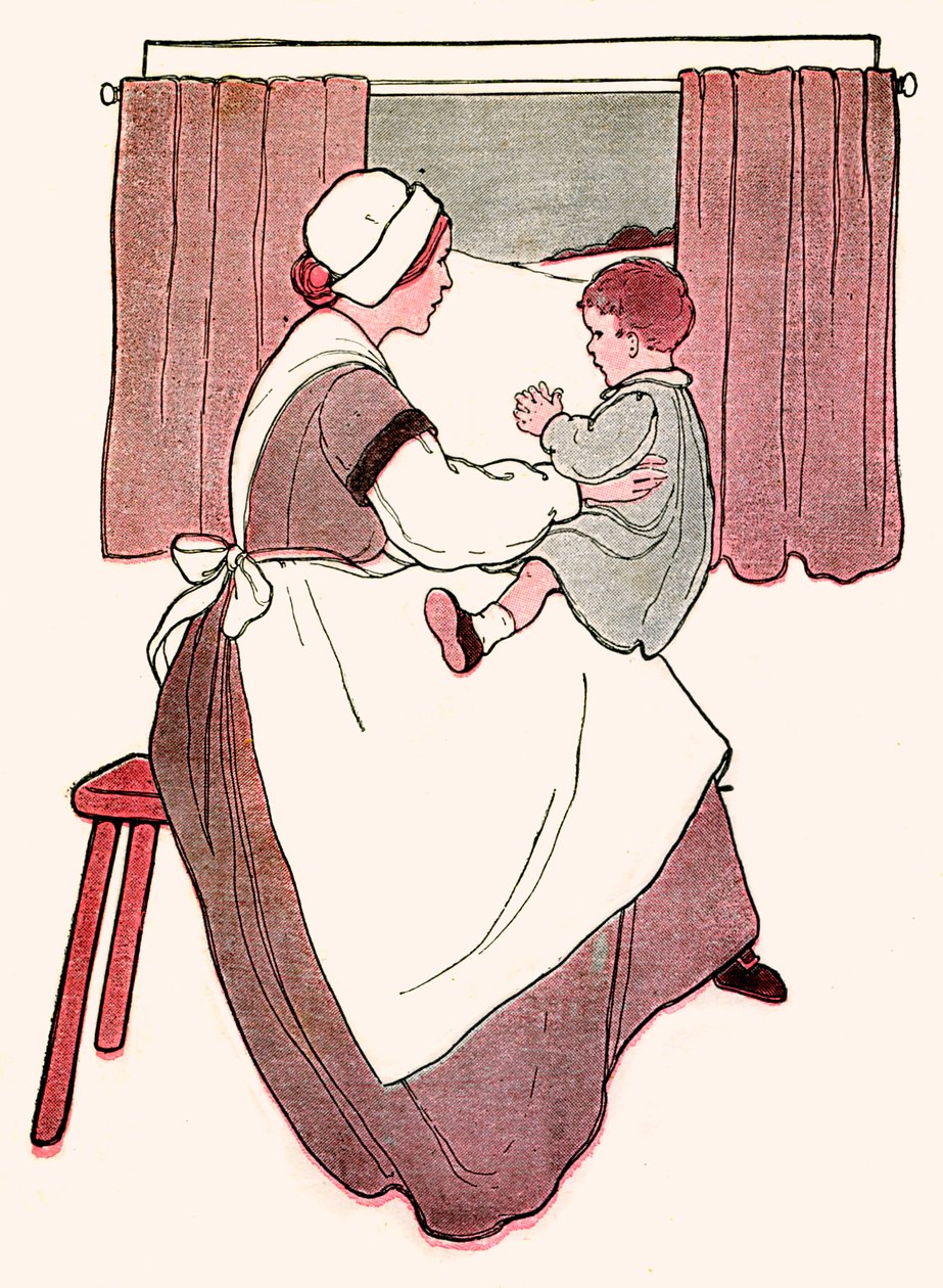 Clap Handies, illustrato da Blanche Fisher Wright da Blanche Fisher Wright