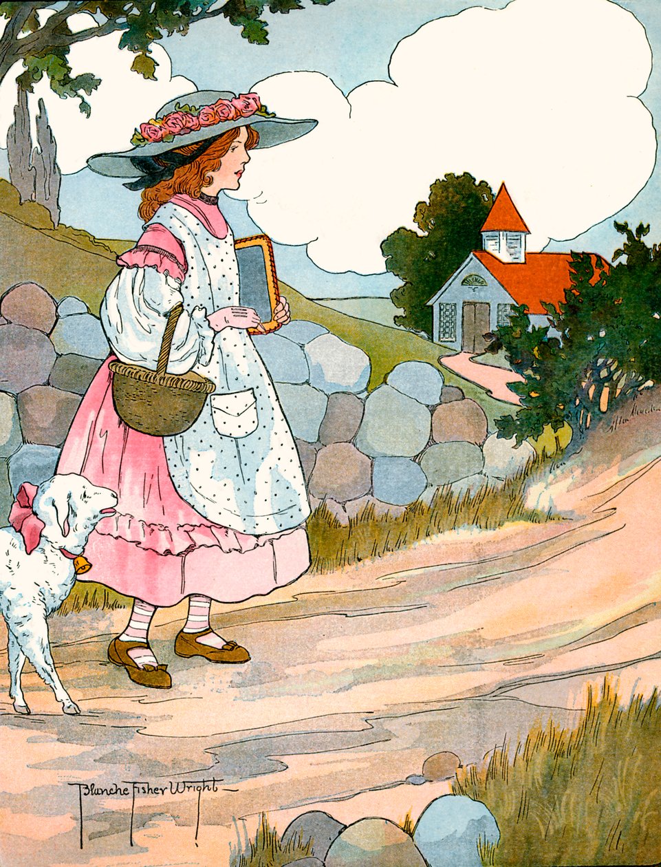 Mary aveva un agnellino, di Blanche Fisher Wright da Blanche Fisher Wright