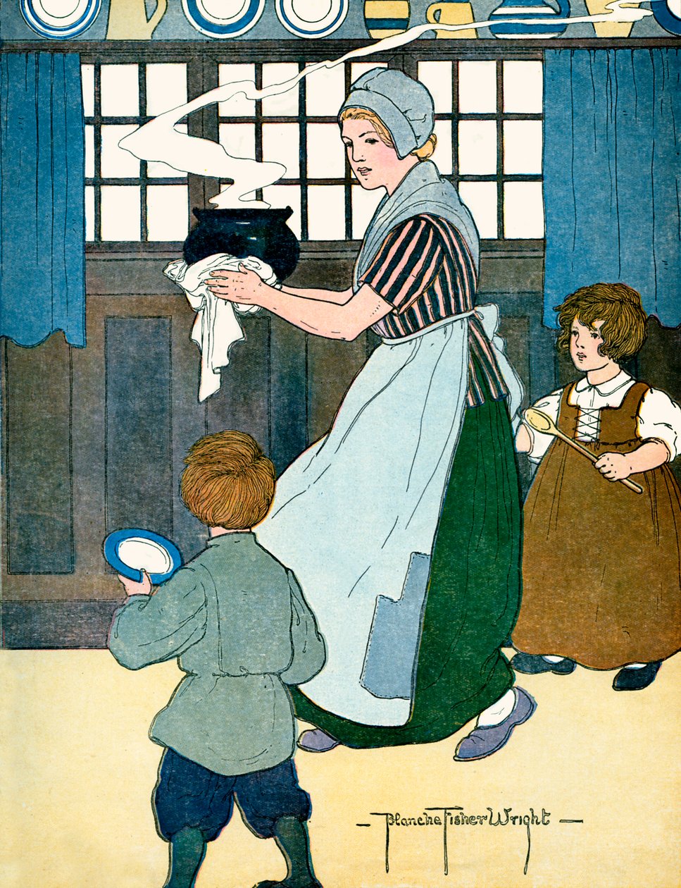 Pease Porridge Hot, di Blanche Fisher Wright da Blanche Fisher Wright