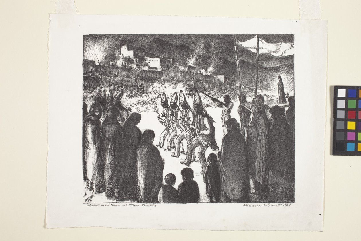Vigilia di Natale a Taos Pueblo da Blanche Grant
