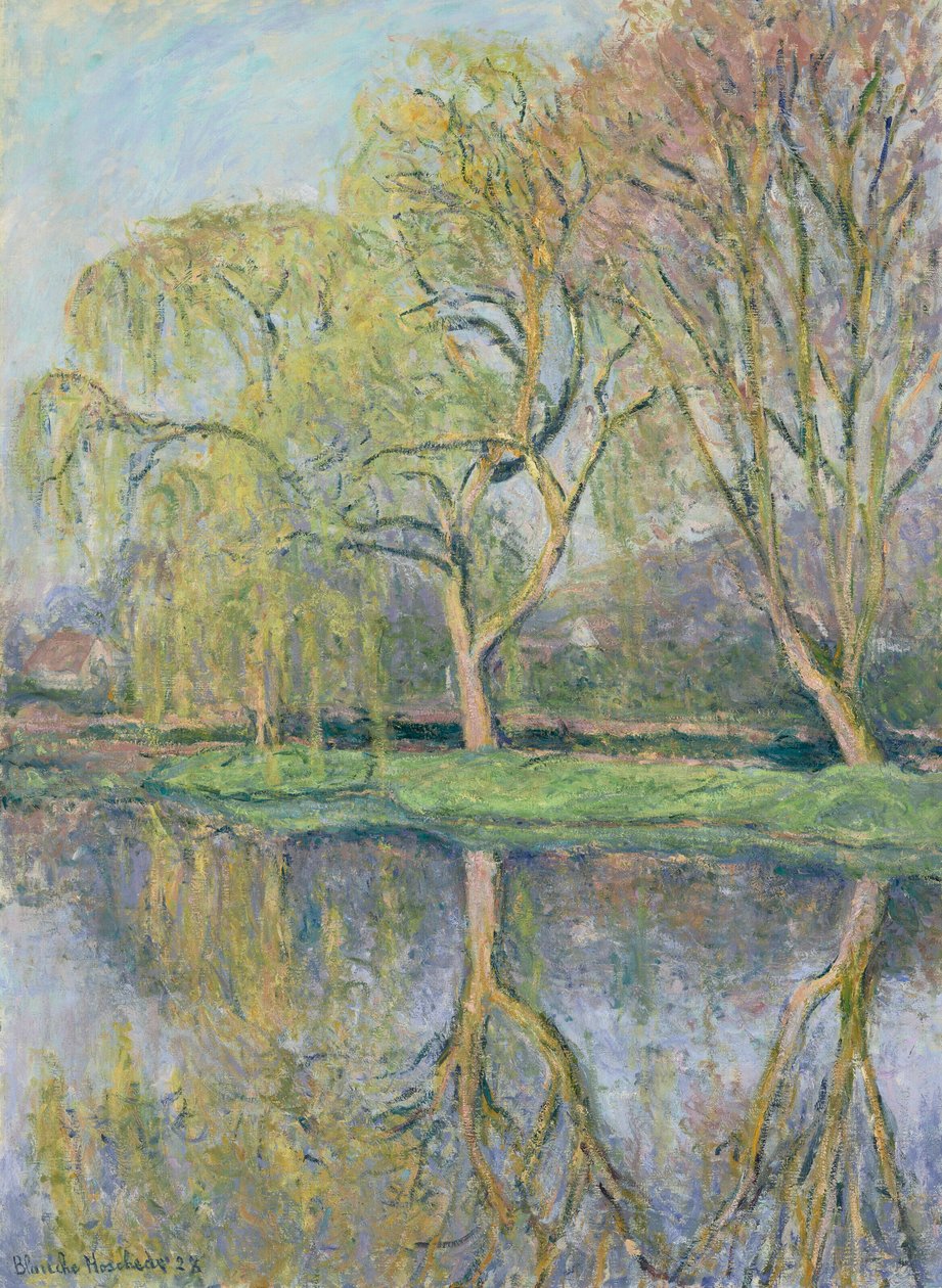 Francese: Le Printemps (Lo stagno delle ninfee a Giverny) da Blanche Hoschede-Monet