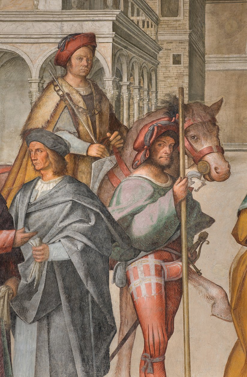 Navata Centrale, Prima Campata Nord, Incontro di San Gioacchino e Sant