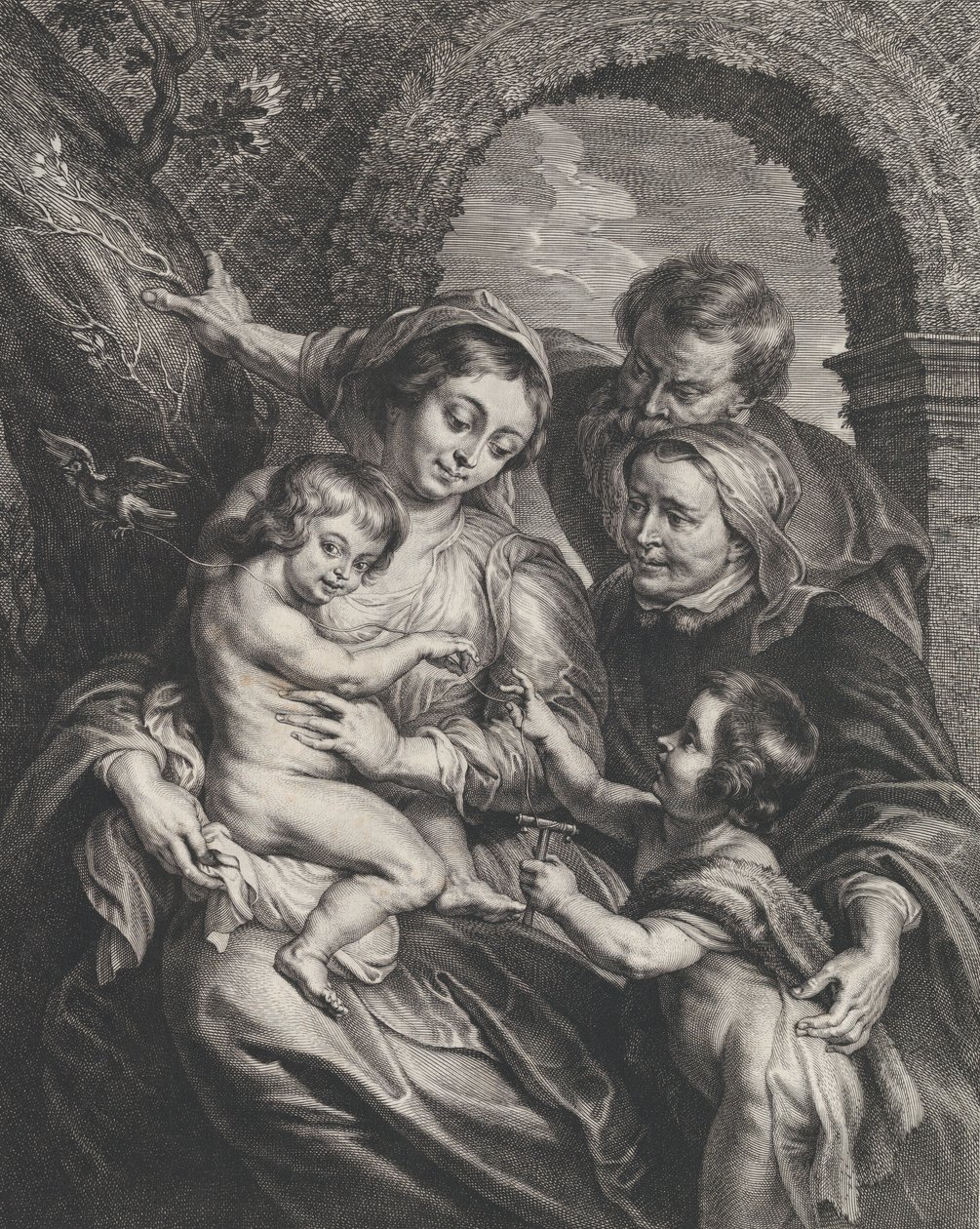 La Sacra Famiglia con Sant