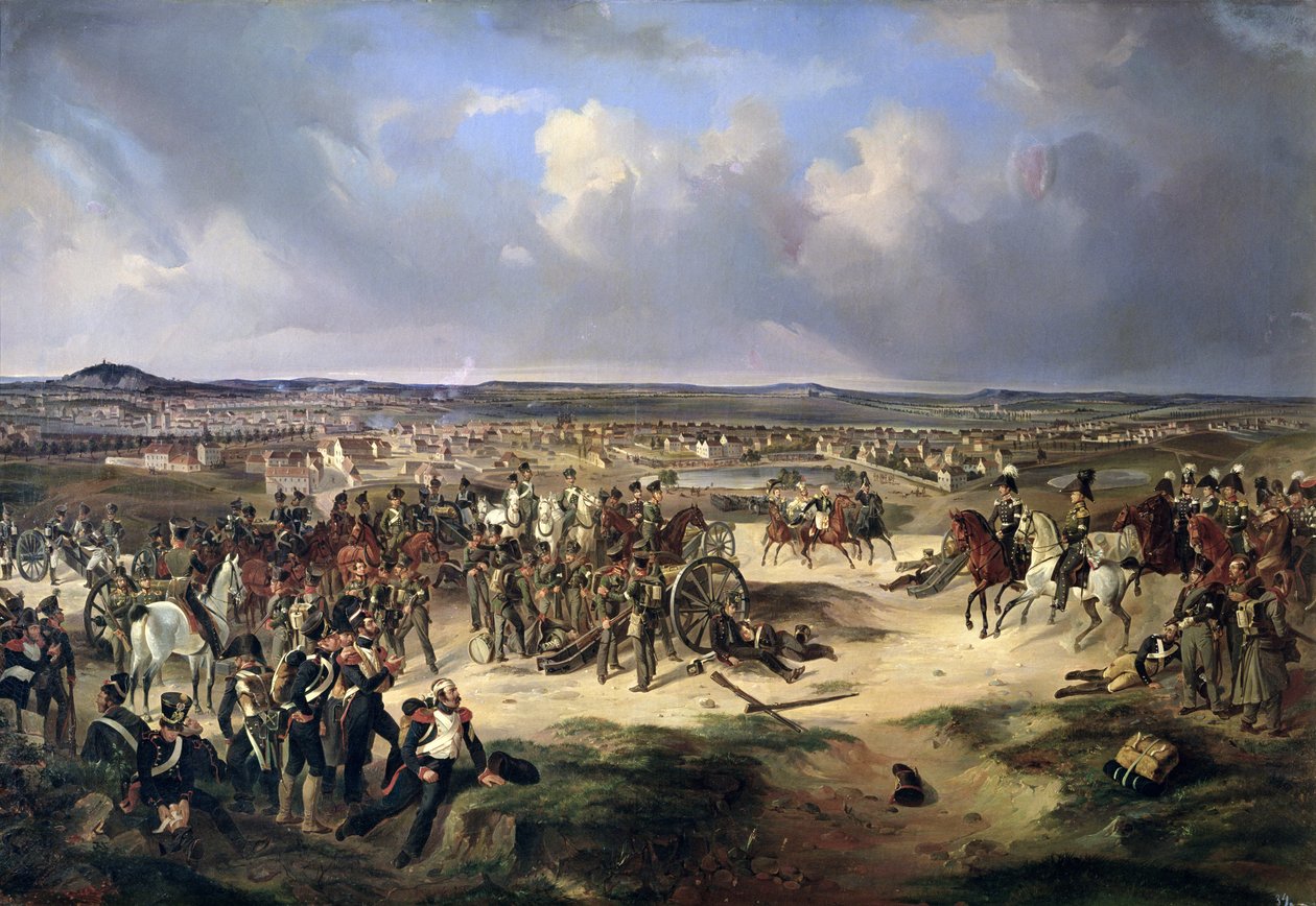 La battaglia di Parigi del 17 marzo 1814, 1834 da Bogdan Willewalde