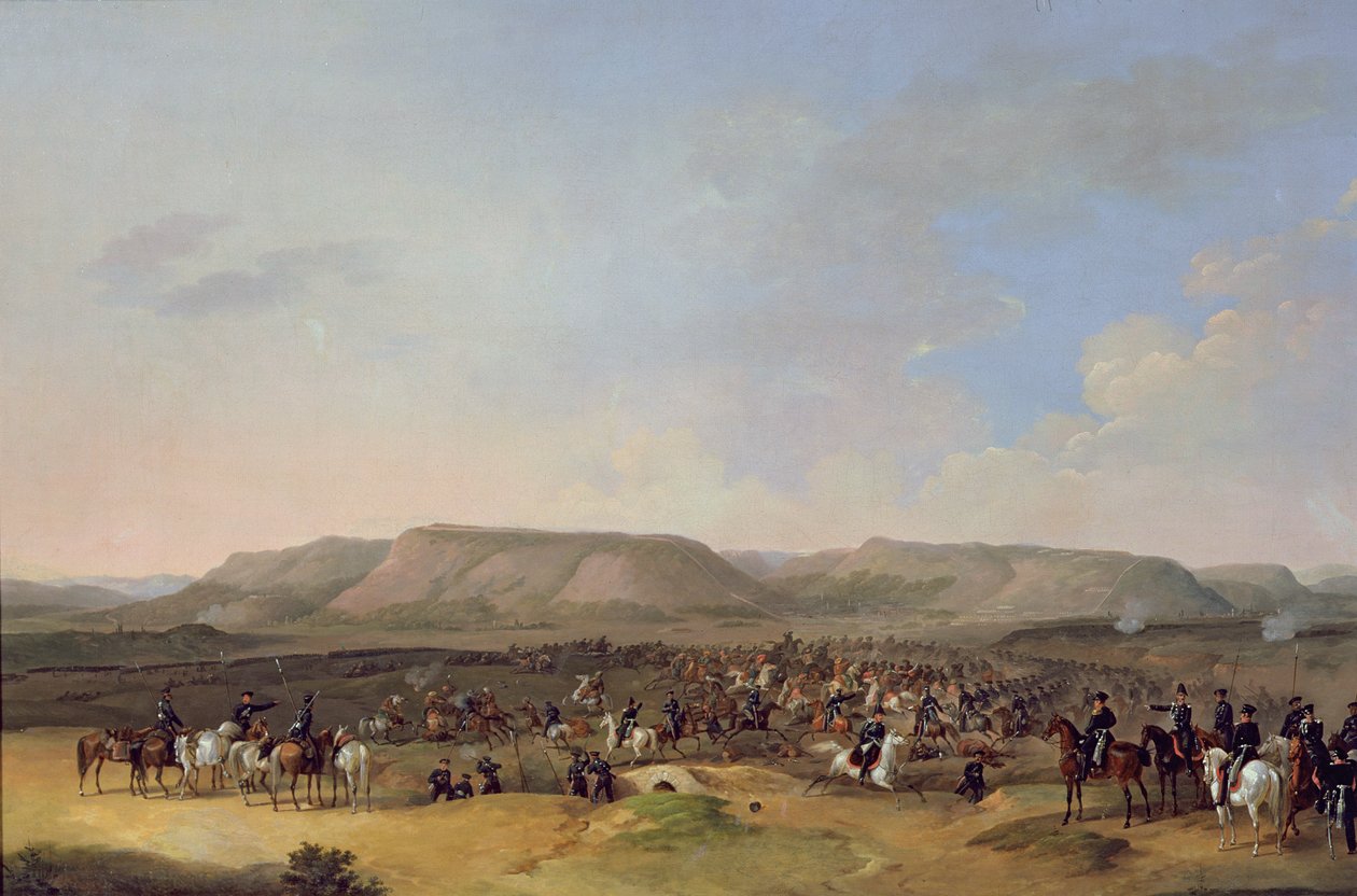 La cattura di Shumla, 1860 da Bogdan Willewalde