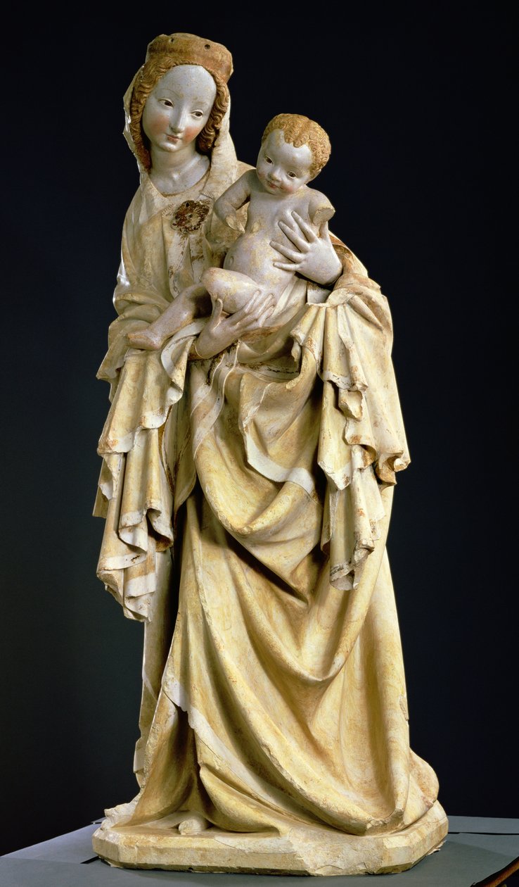 La Madonna di Krumau, c.1400 da Bohemian School