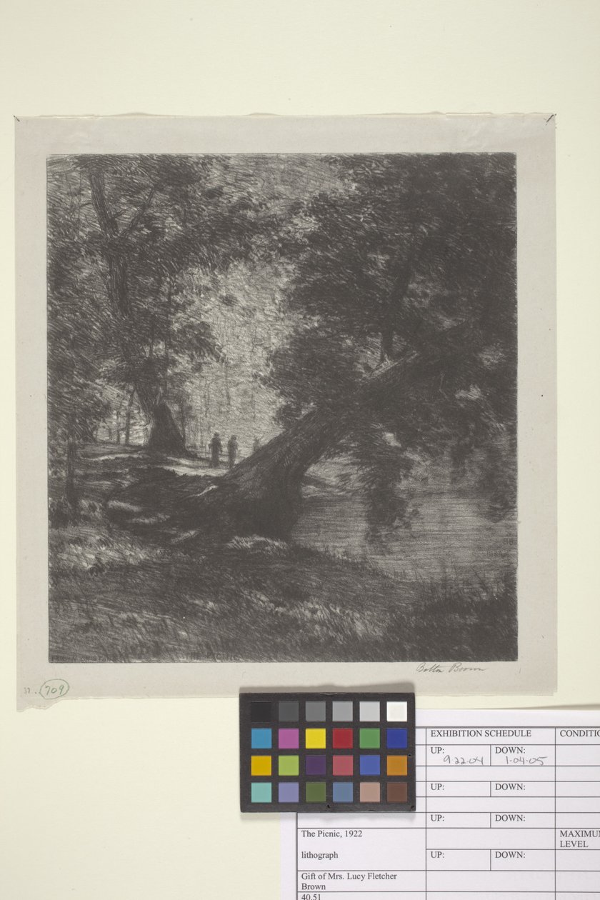 Il picnic da Bolton Coit Brown