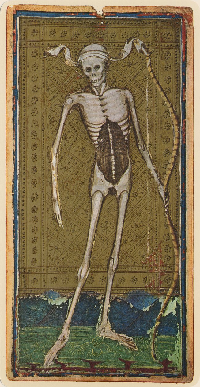 Morte, facsimile di una carta dei tarocchi dal mazzo 