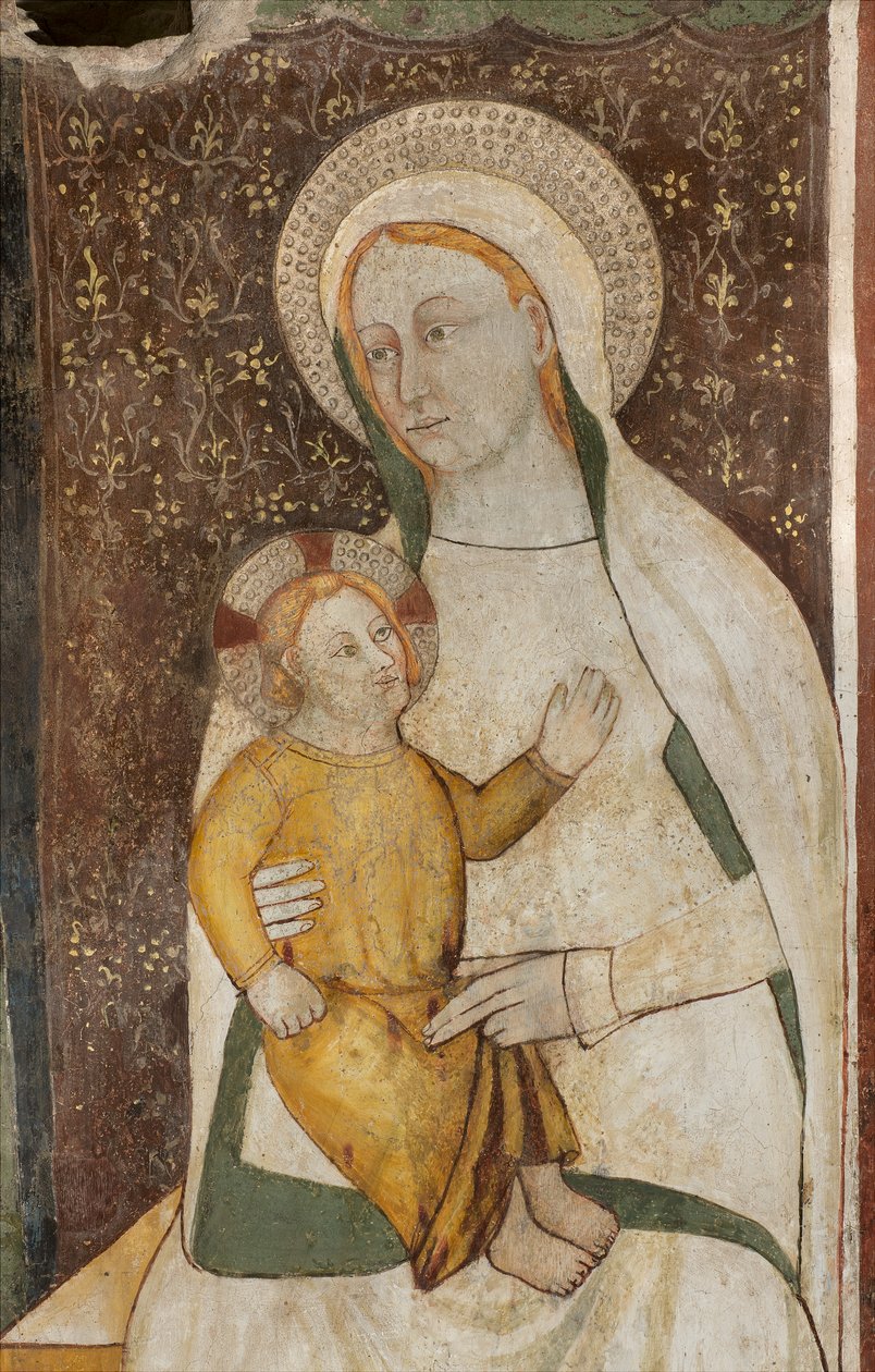 Transetto nord, Altare di San Michele Arcangelo, Dietro la pala d