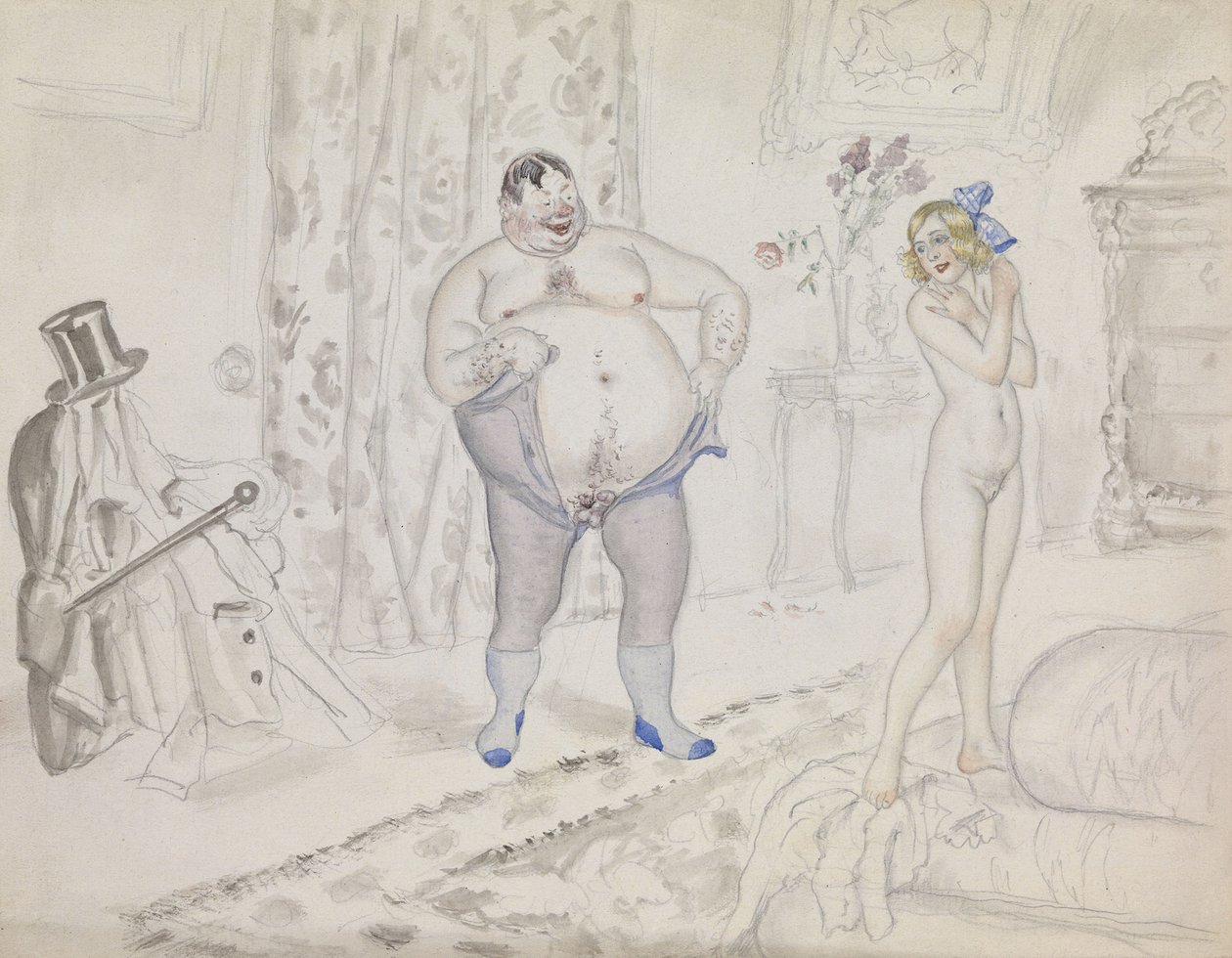 Appuntamento a tarda notte da Boris Mikhailovich Kustodiev