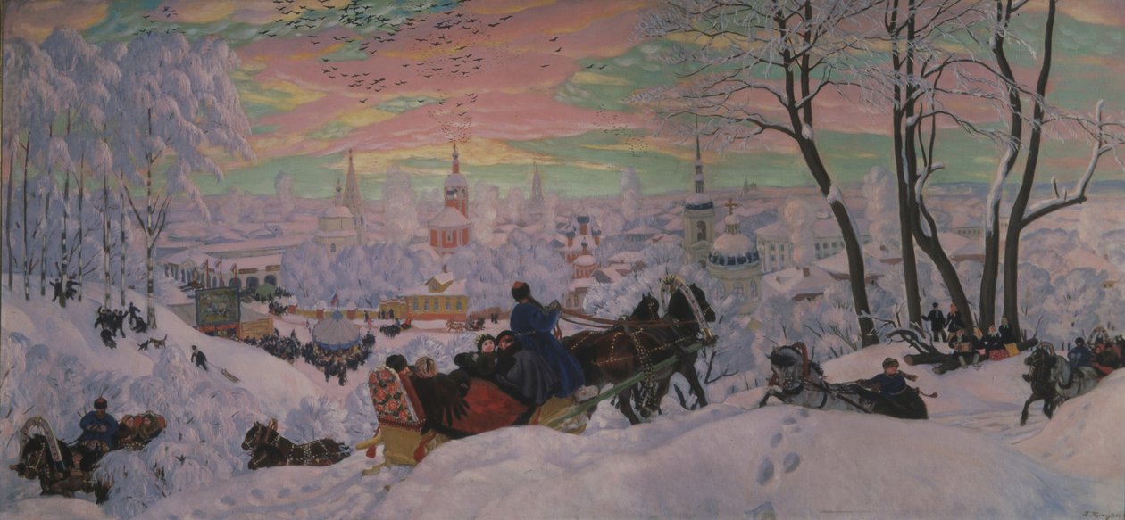 Carnevale da Boris Mikhailovich Kustodiev