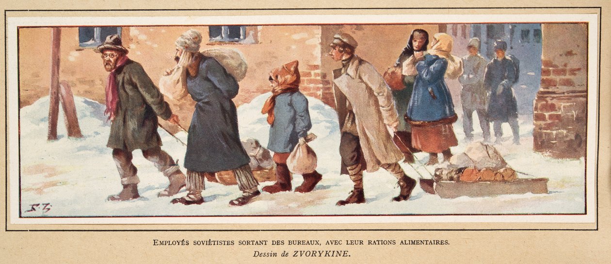 Lavoratori sovietici che lasciano l