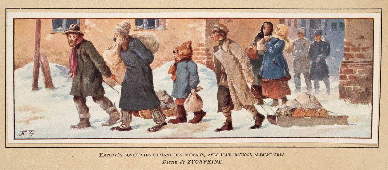 Lavoratori sovietici che lasciano l