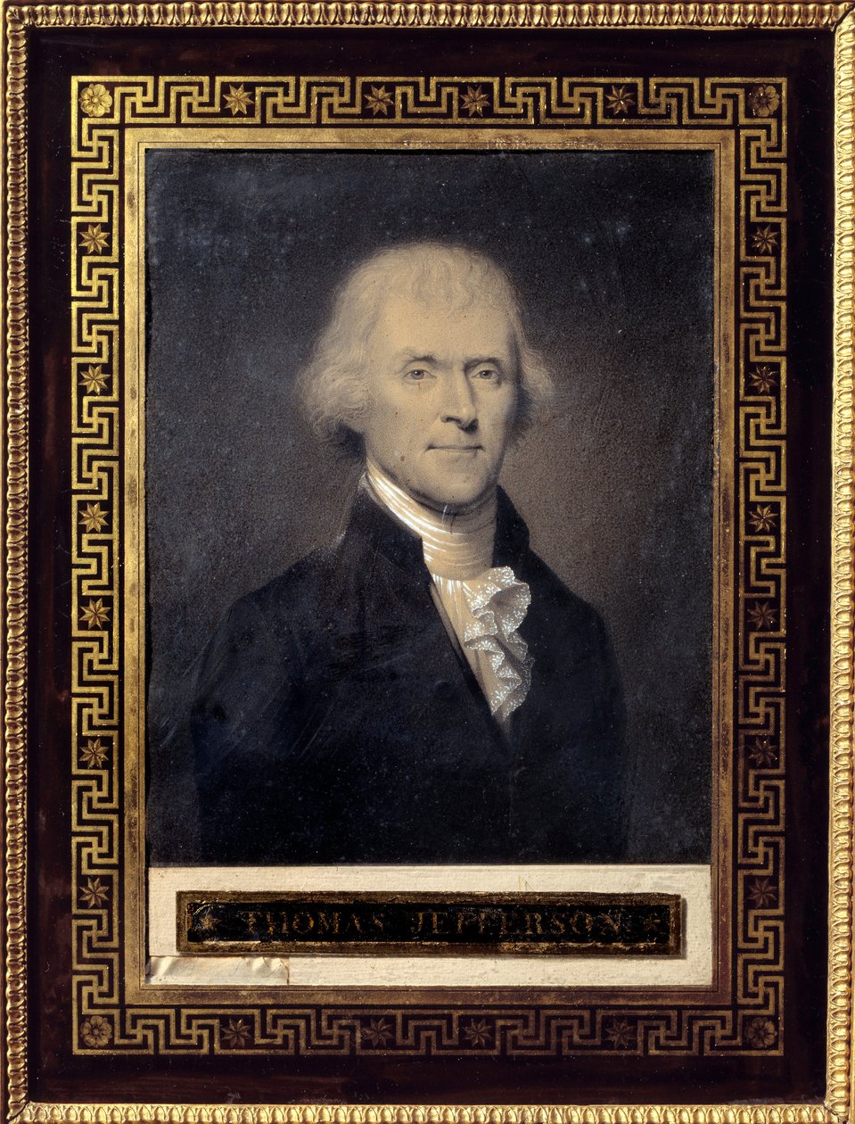 Ritratto di Thomas Jefferson (1743-1826) Presidente degli Stati Uniti dal 1801 al 1809 da Bouch