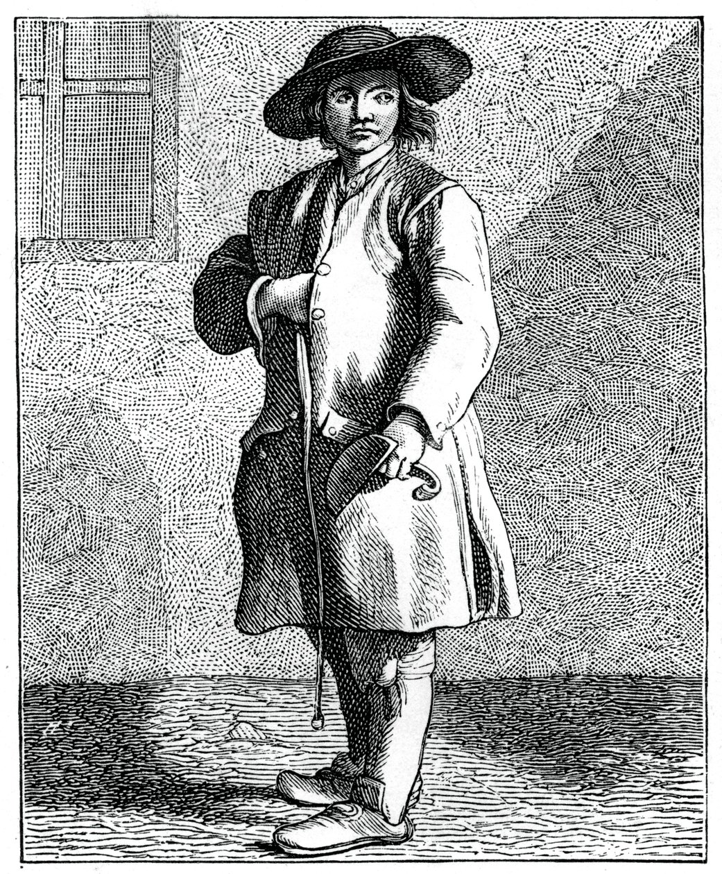 Uno spazzacamino, 1737-1742 da Bouchardon