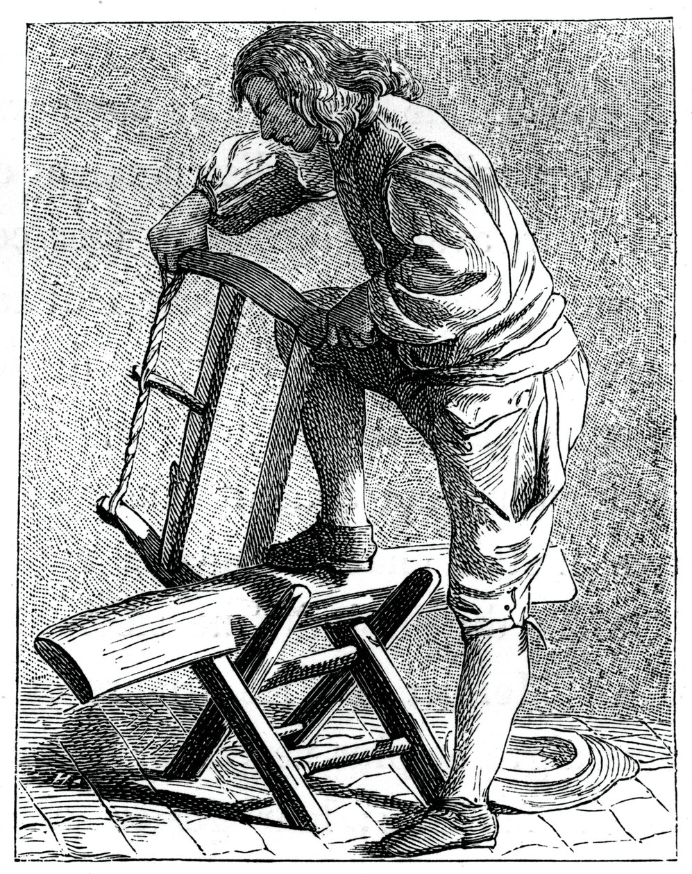 Un Taglialegna, 1737-1742 da Bouchardon