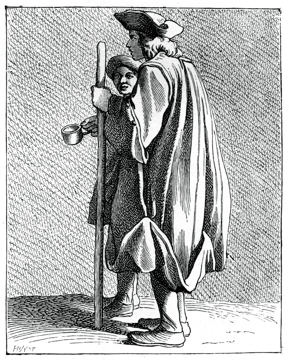 Uomo cieco di Quinze-Vingts, 1737-1742 da Bouchardon