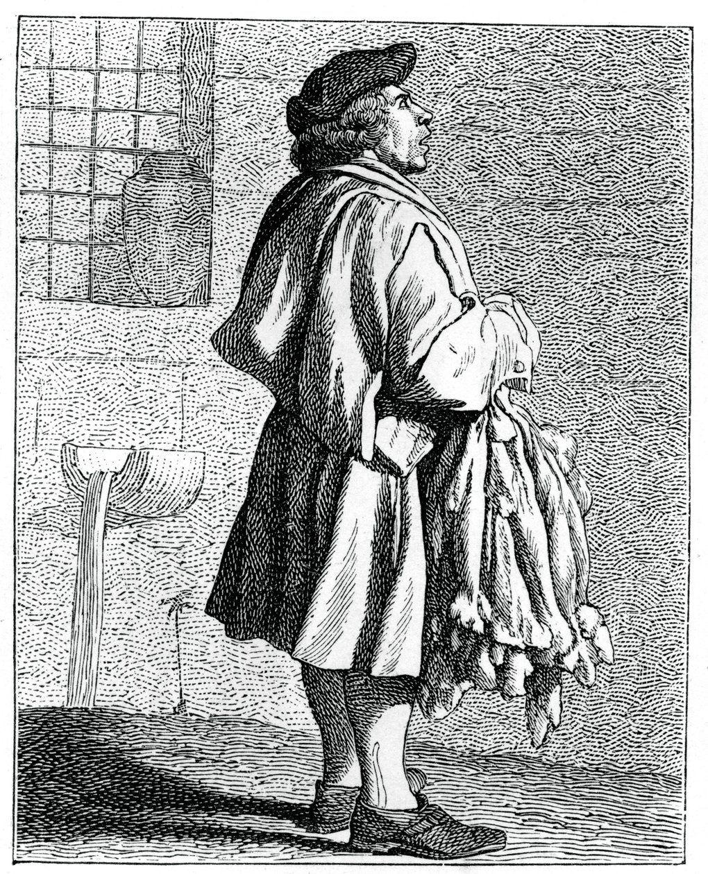 Pelli di coniglio!, 1737-1742 da Bouchardon
