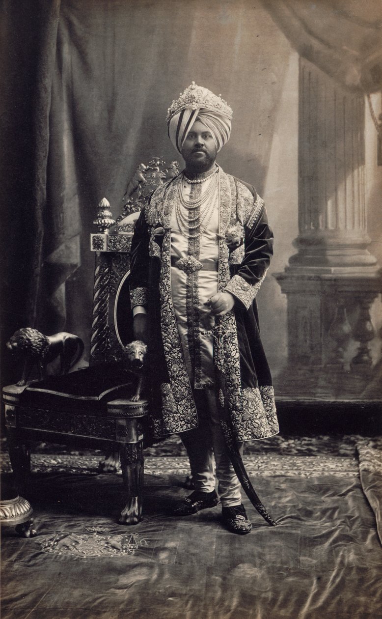 Maharaja Jagatjit Singh di Kapurthala, c.1903 da Bourne & Shepherd