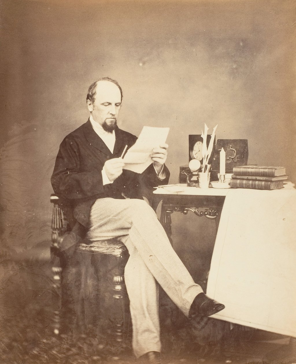 Il conte Canning, K.G., K.S.I., G.C.B., Calcutta, 1858-61 da Bourne and Shepherd