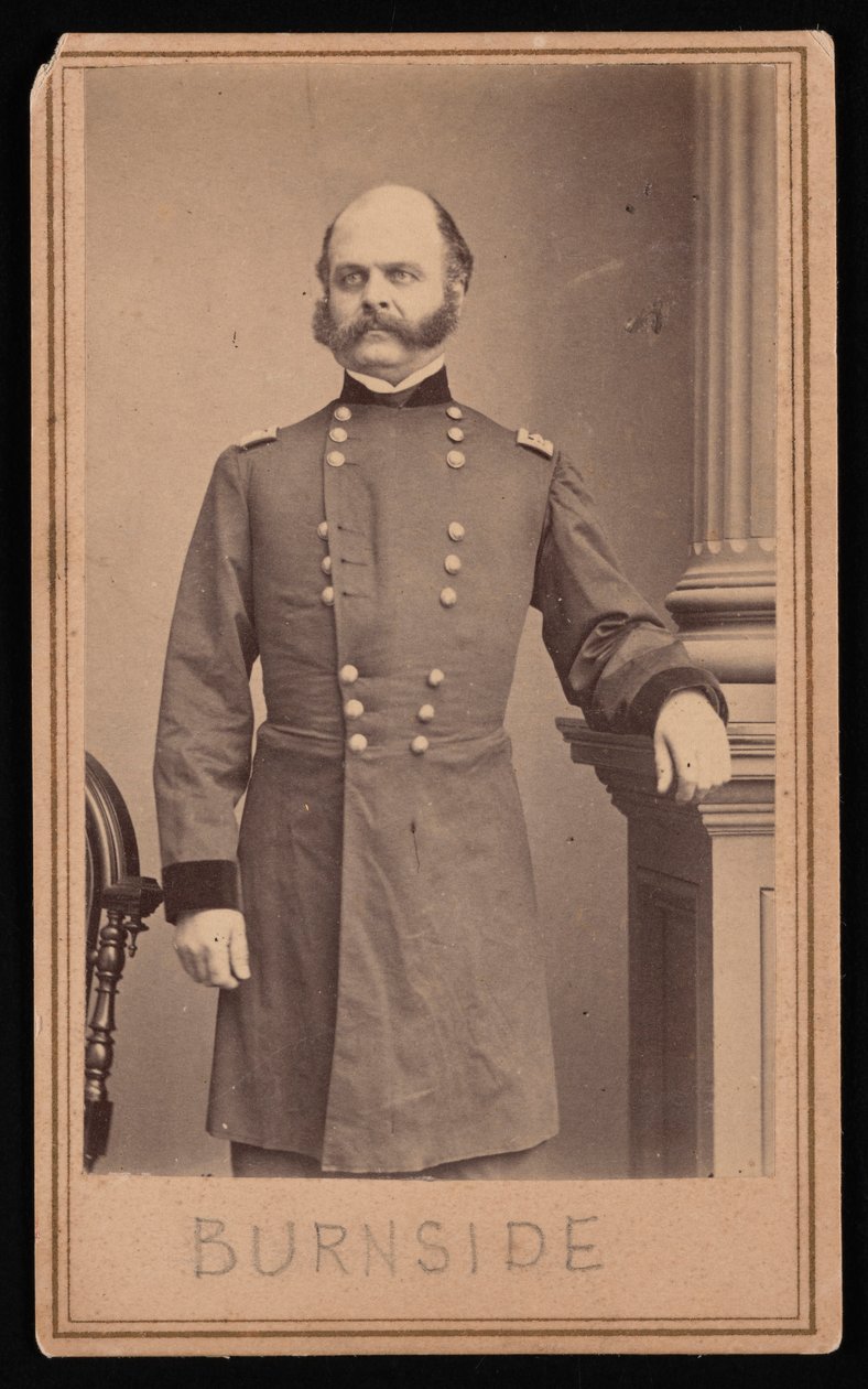 Ritratto di Ambrose Everett Burnside 1824-1881, circa 1860 da Brady
