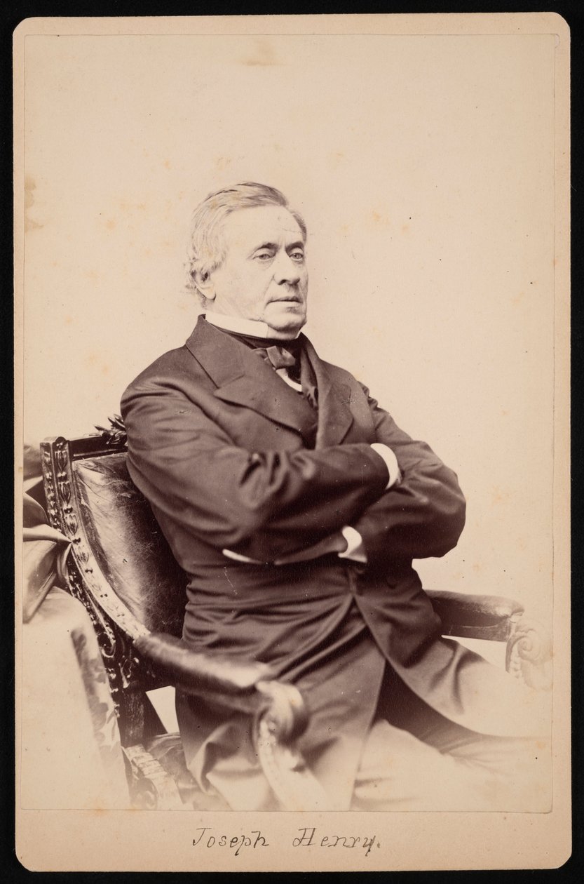 Ritratto di Joseph Henry 1797-1878, Tra il 1868 e il 1878 da Brady