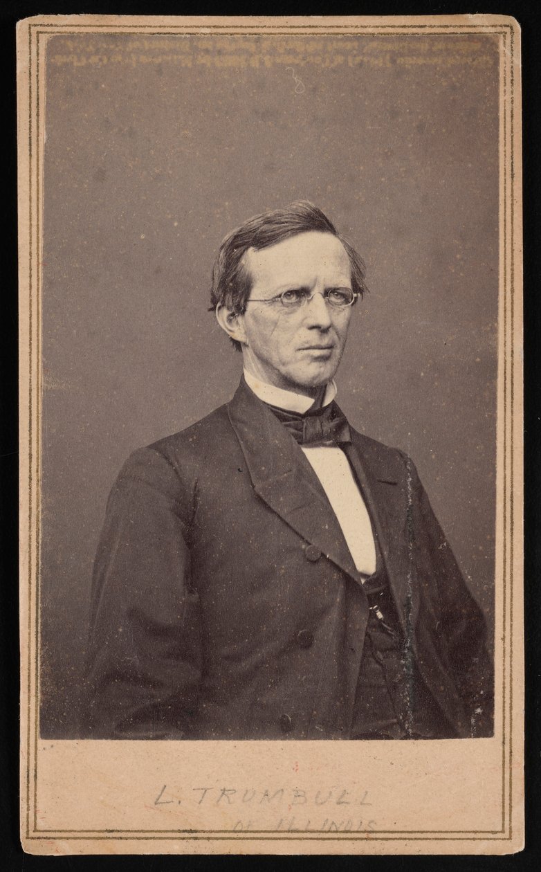 Ritratto di Lyman Trumbull da Brady
