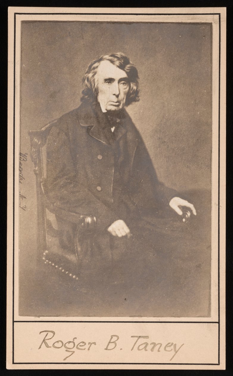 Ritratto di Roger Brooke Taney da Brady