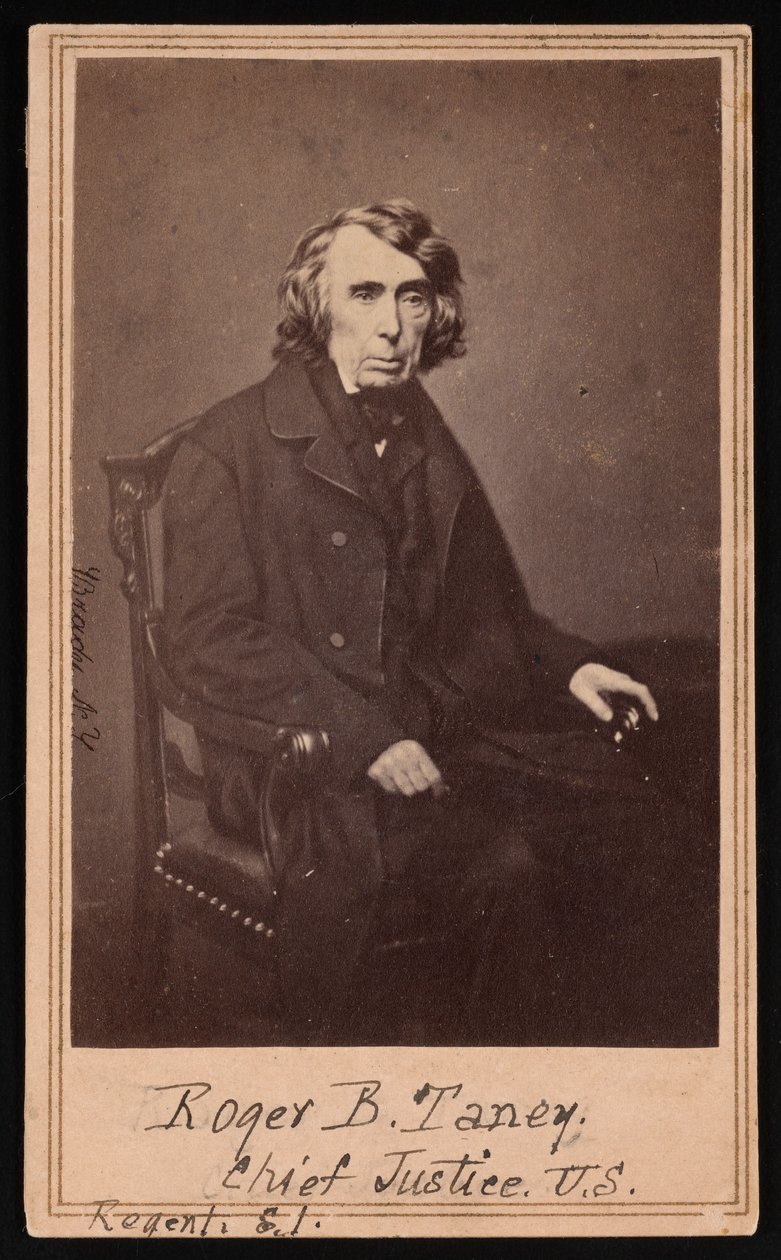 Ritratto di Roger Brooke Taney 1777-1864 da Brady