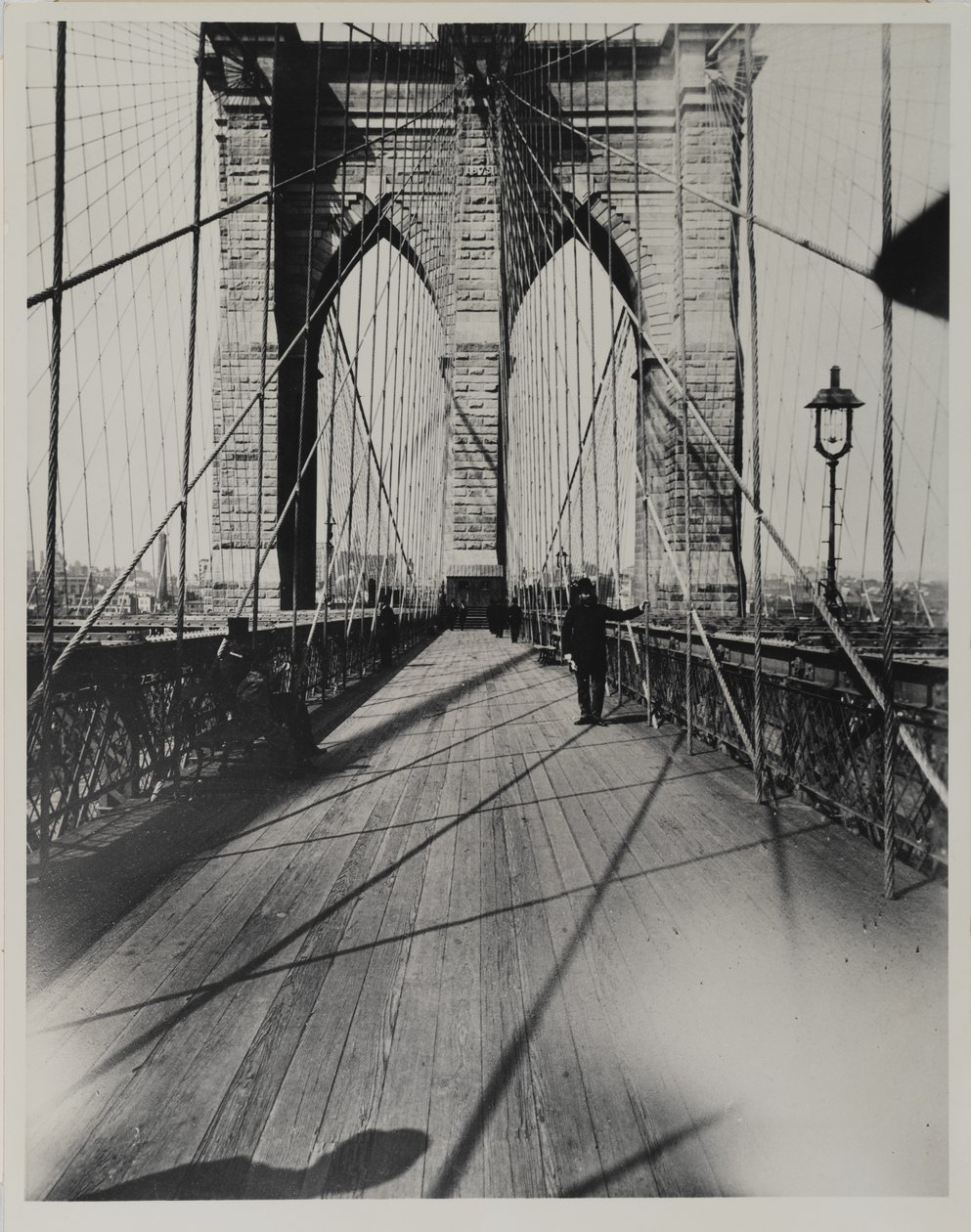 Ponte East River, 1888 da Breading G. Way