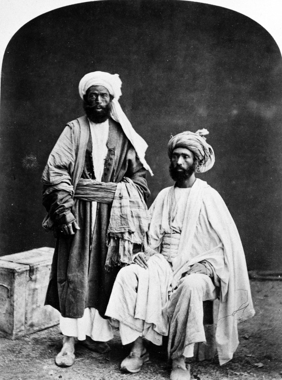 Commercianti afghani, c.1860-70 da British Photographer