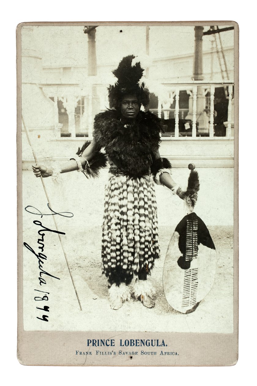 Principe Lobengula, Inghilterra da British Photographer