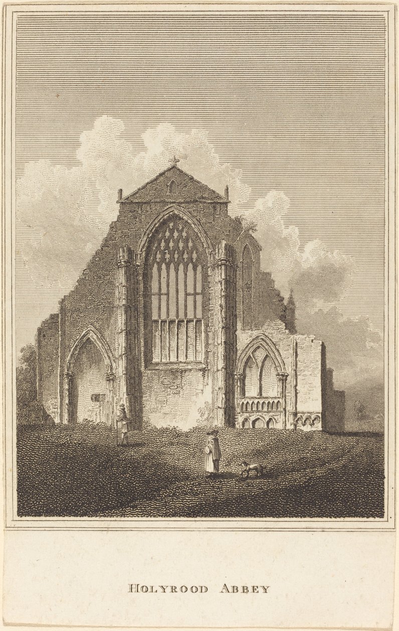 Abbazia di Holyrood da British 19th Century