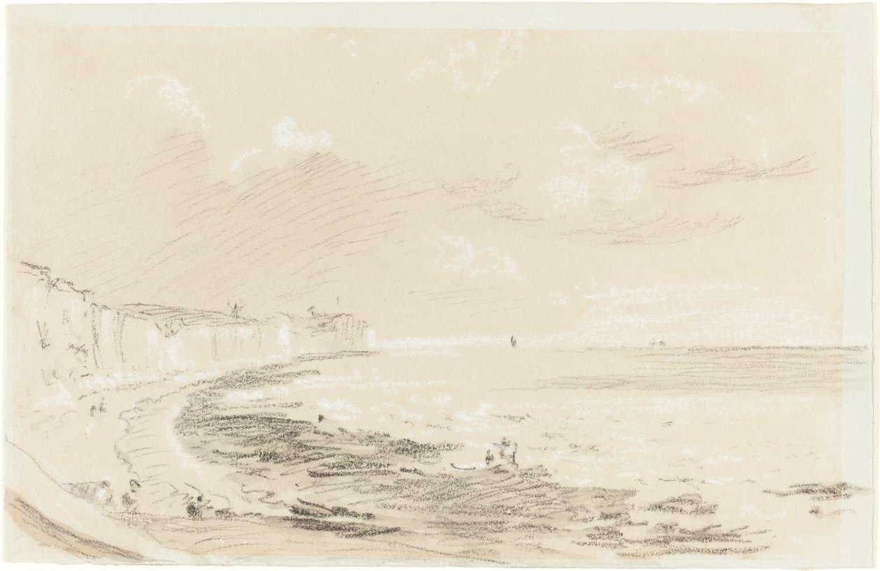 Scena di Costa da British 19th Century