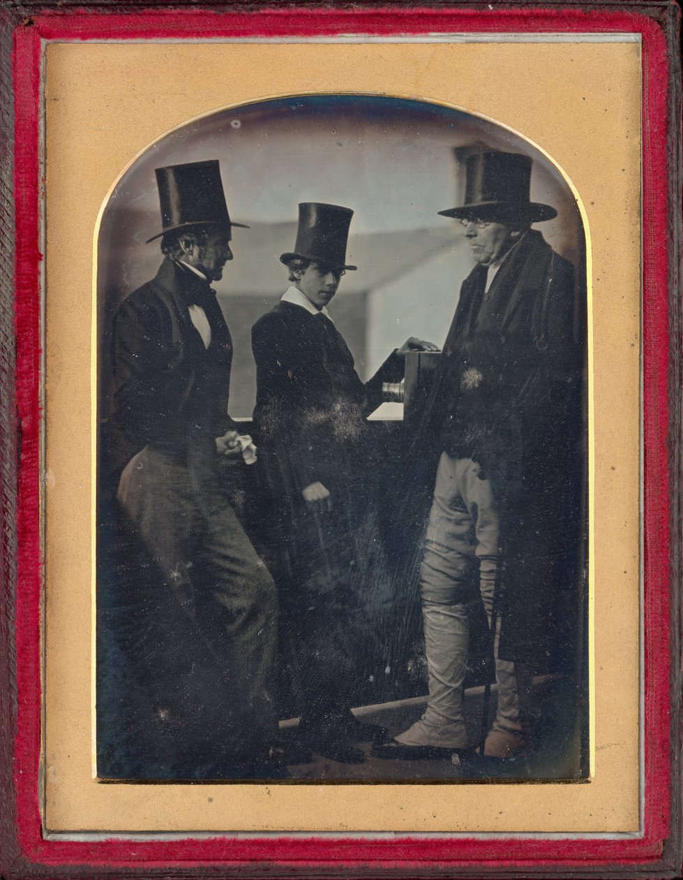 John Ashworth, Edmund Ashworth, Edmund Ashworth, Jr.,1848 (foto) da British Photographer