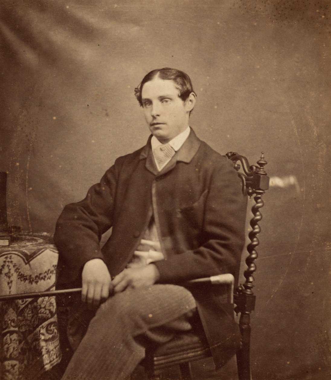 Ritratto di uomo, c. 1855 (foto) da British Photographer