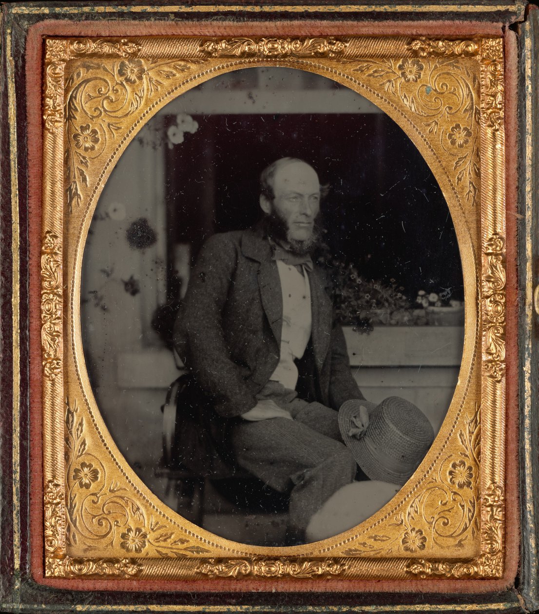 Ritratto di uomo, c. 1860 (foto) da British Photographer