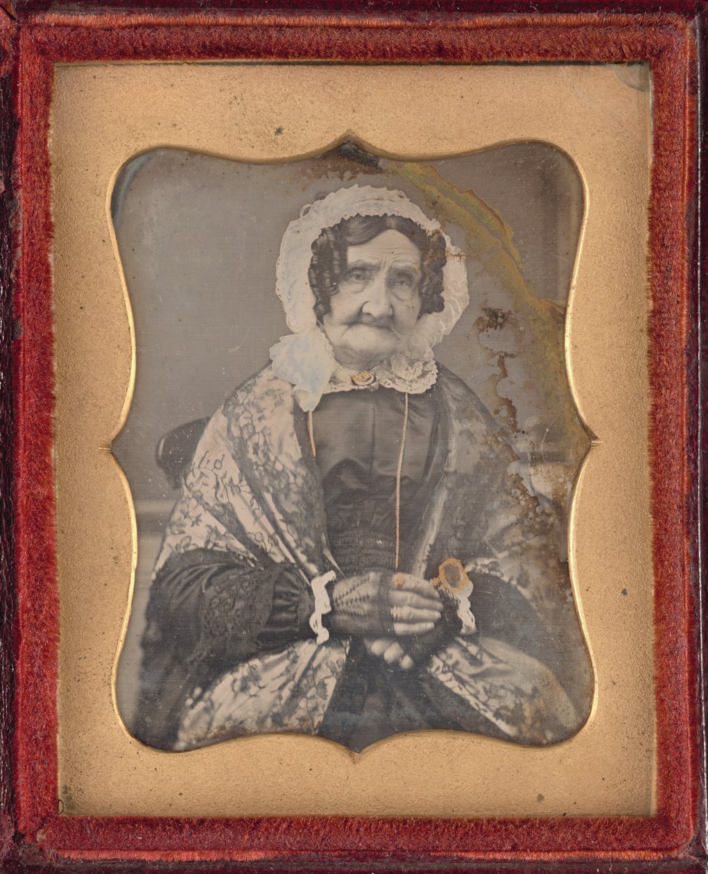 Ritratto di donna, c. 1850 (foto) da British Photographer