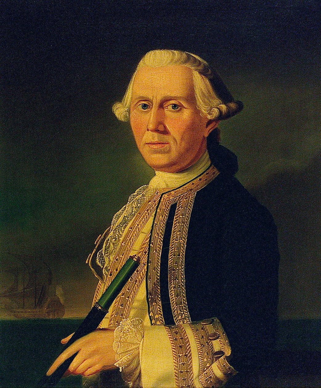 Capitano James Ferguson (1723-1793) da British School