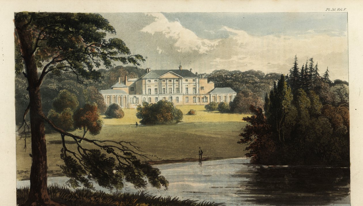 Castello di Enmore, Somerset, residenza del 3º Conte di Egmont da British School