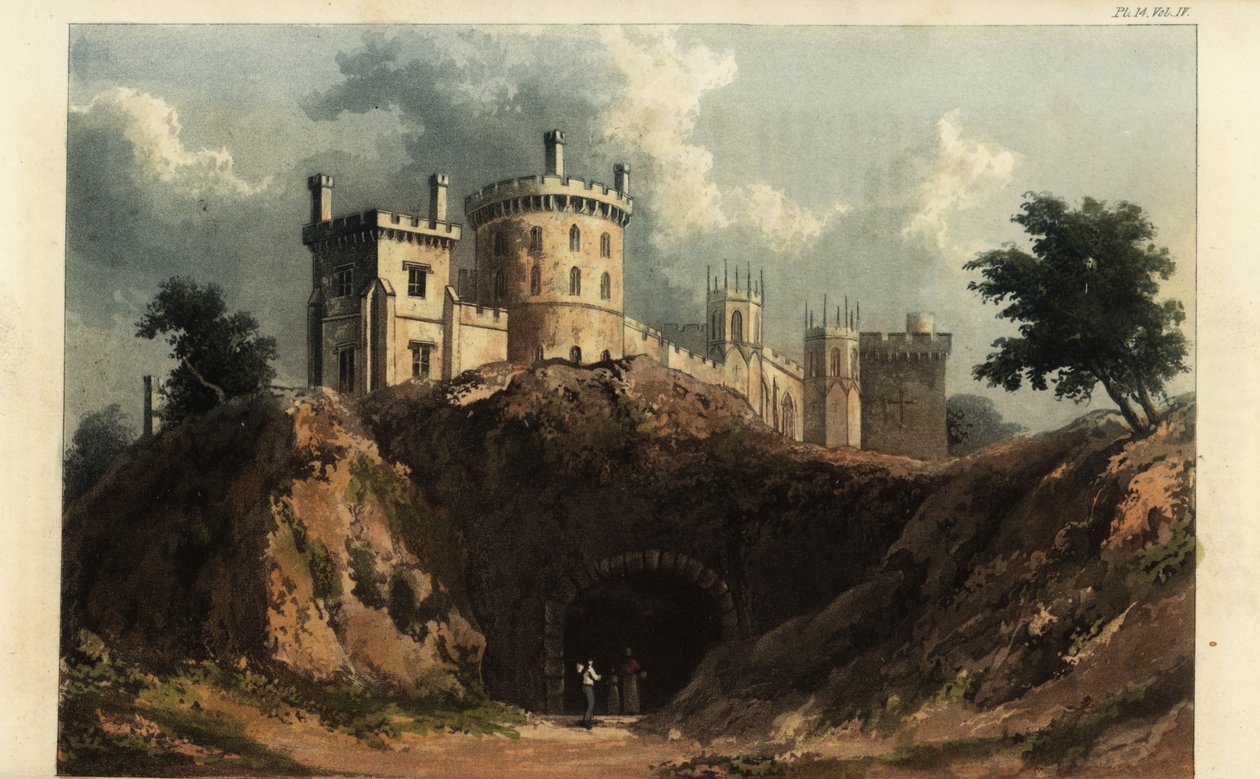 Enmore Castle, Somerset, residenza del 3° Conte di Egmont da British School