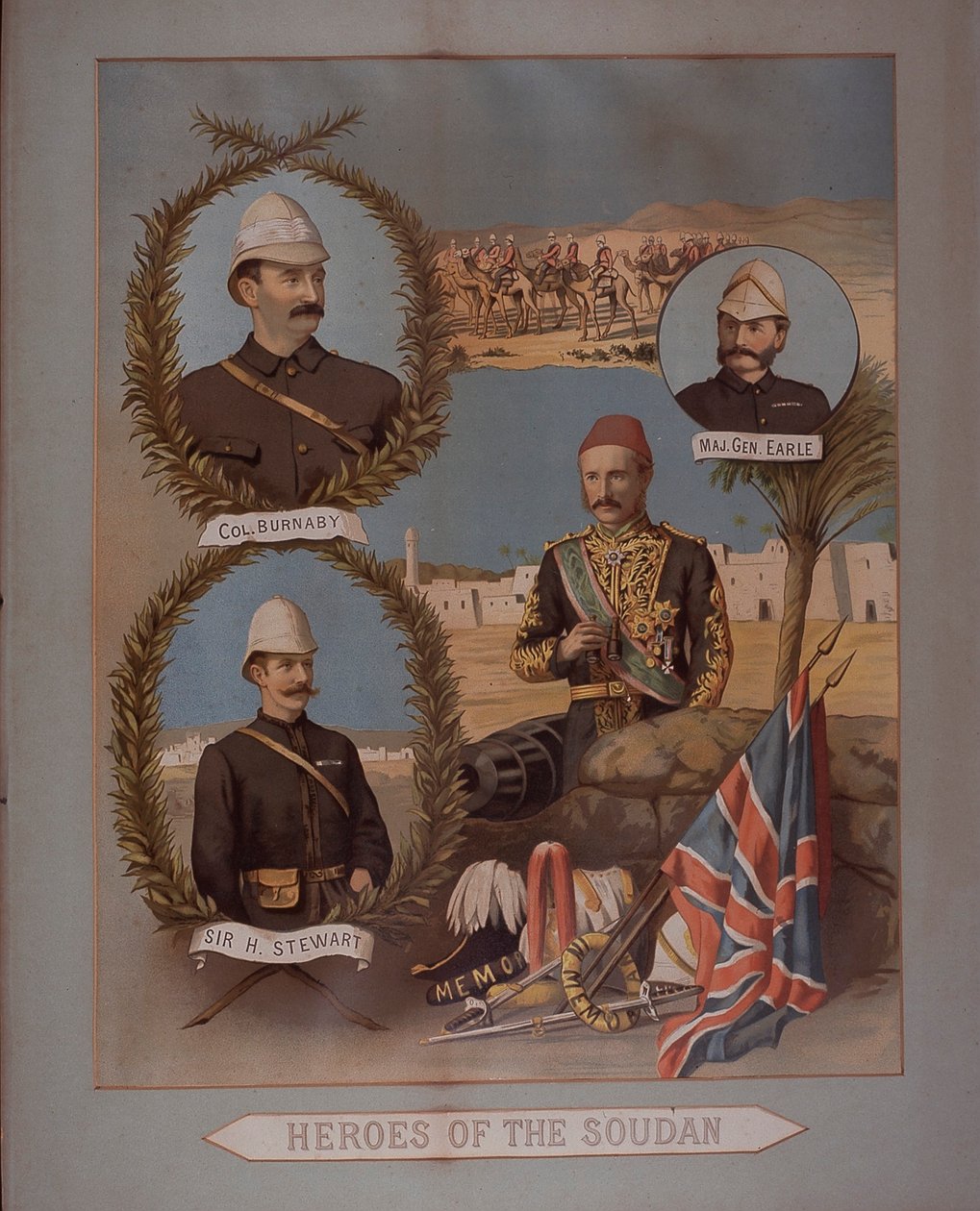 Eroi del Sudan 1885 da British School