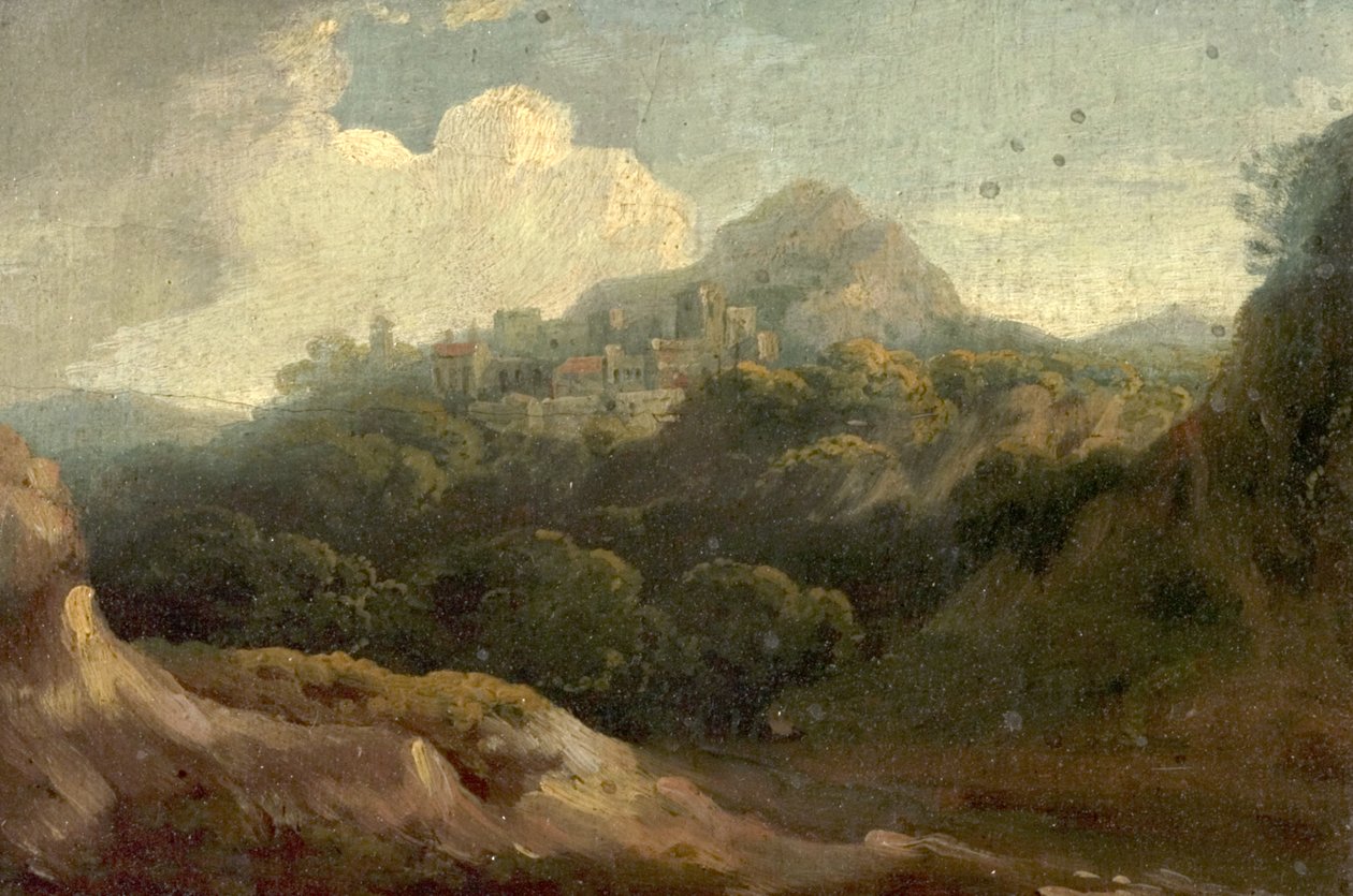 Paesaggio montuoso, mattina da British School