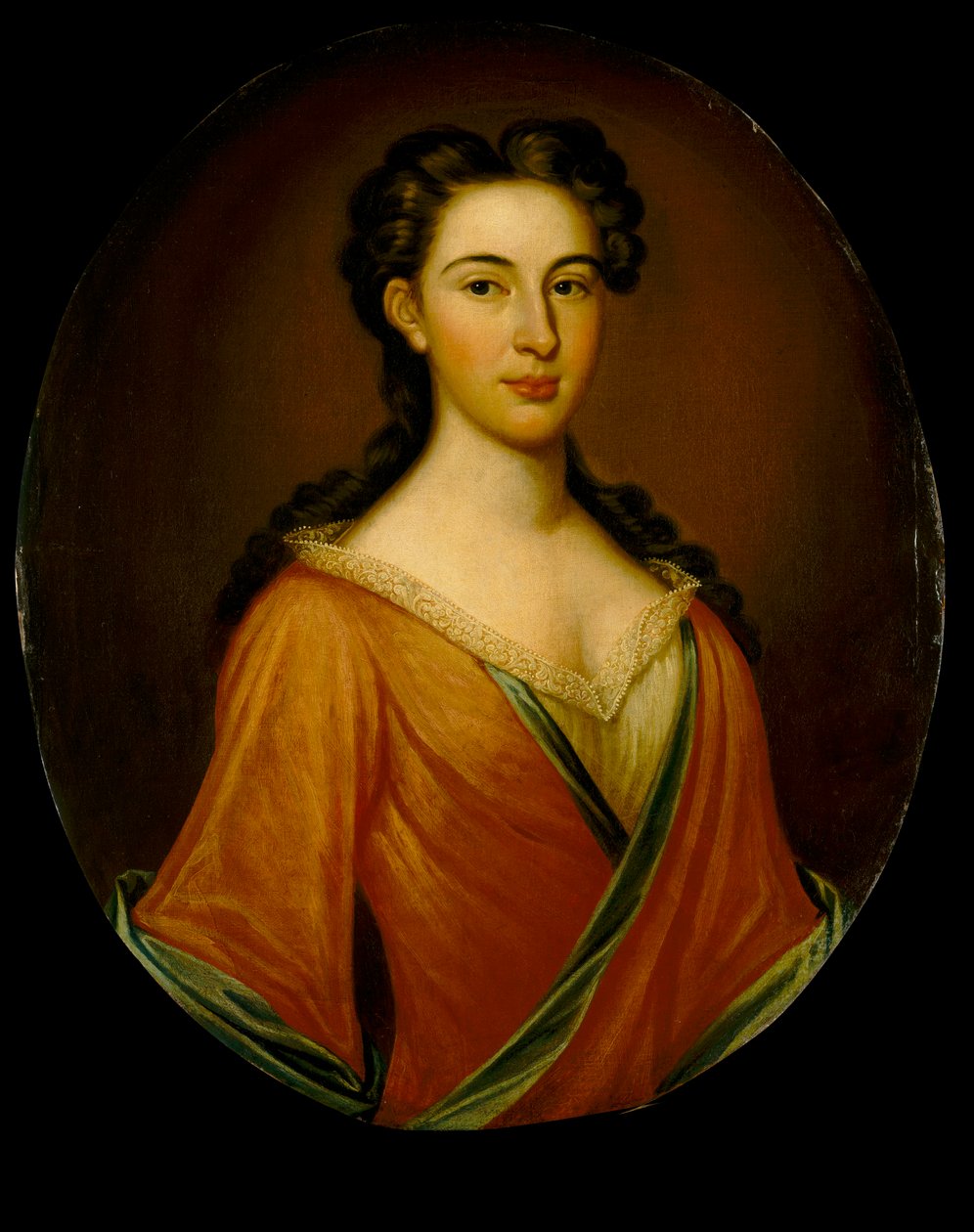 Mrs. Edmund Nelson (1698-1789), c.1720 da British School