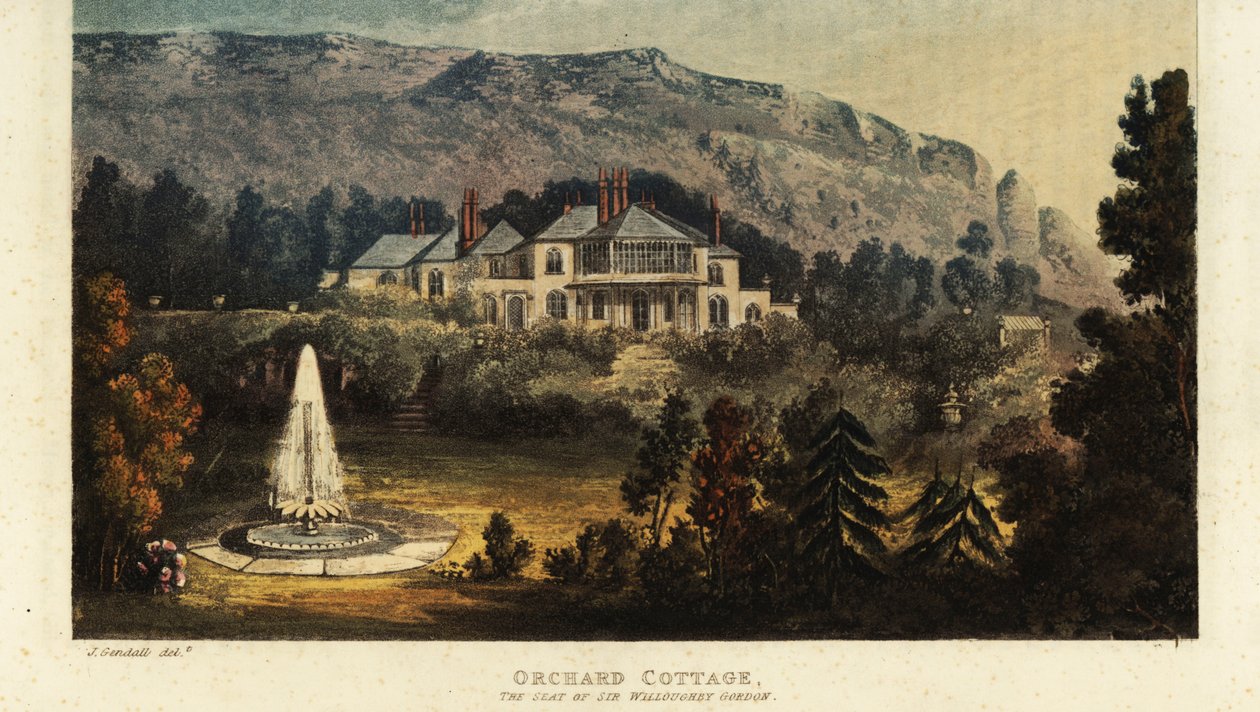 Cottage del frutteto, Isola di Wight, la residenza di Sir Willoughby Gordo da British School