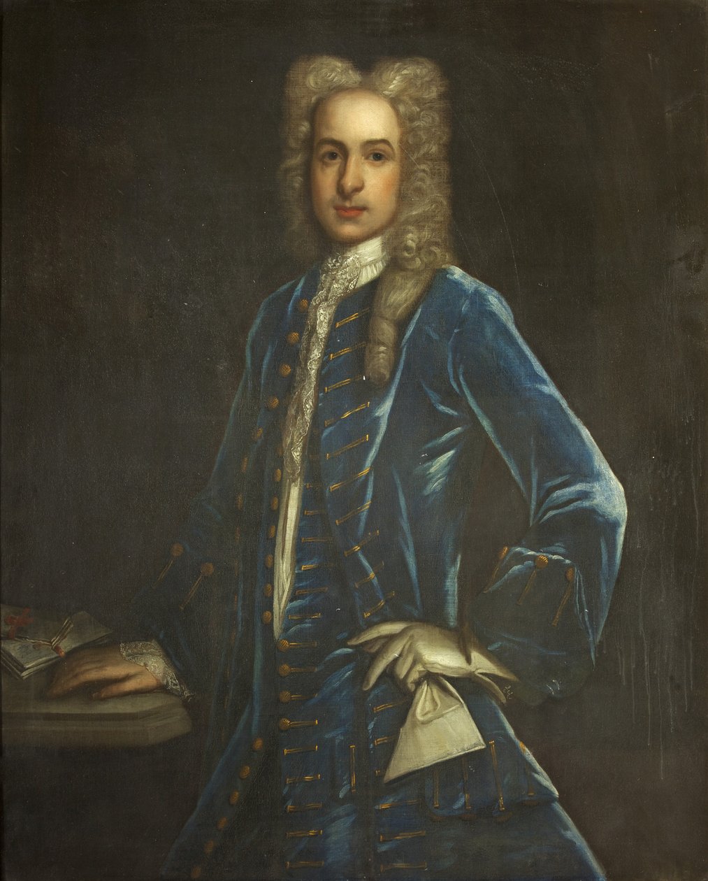 Ritratto di Sir John Smyth, 3° baronetto, c.1720 da British School